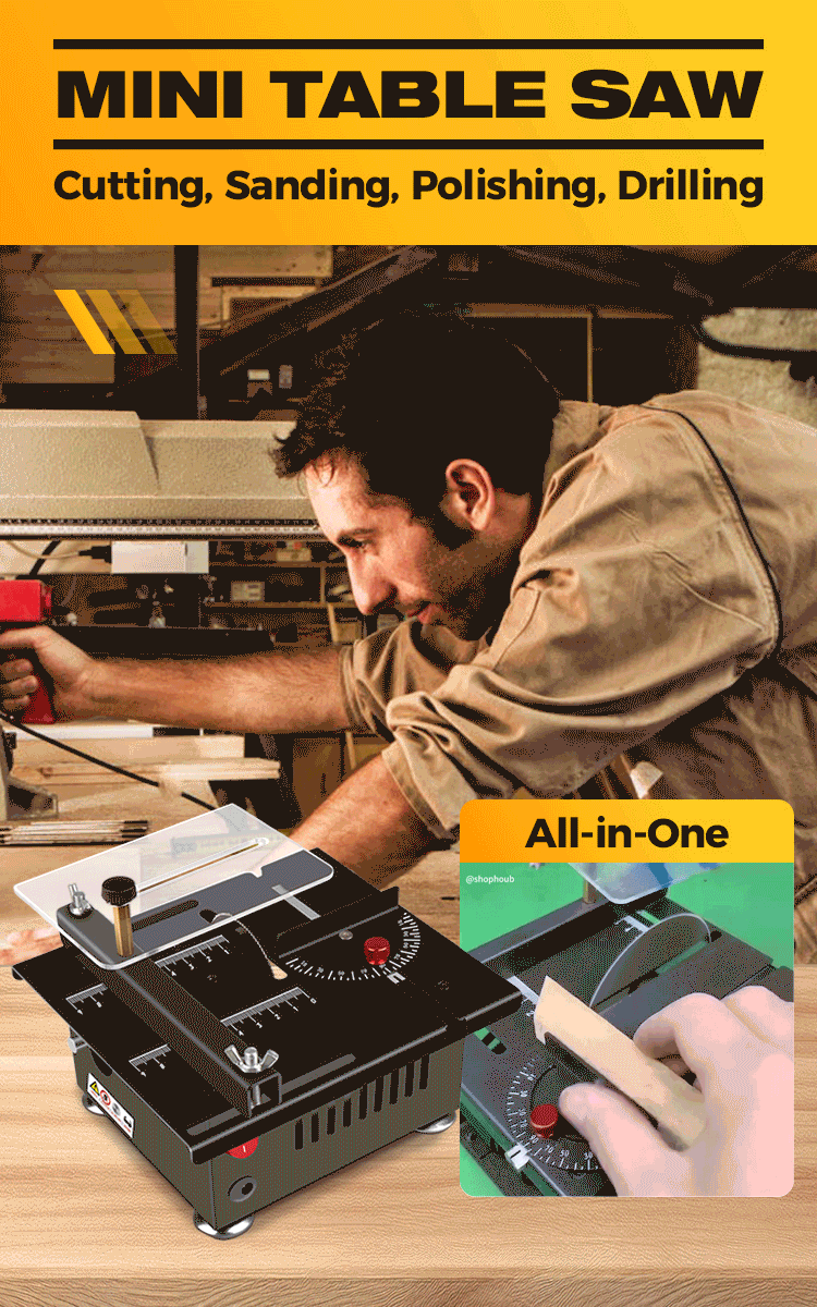š„2025 Hot Saleā°Multi-functional Mini Precision Table Saw