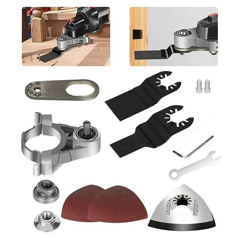 š„ššAngle Grinder Converter Set, Angle Grinder Converter Universal Head Adapter, Carbon Steel Angle Grinder to Multi-Tool Converterš„š„