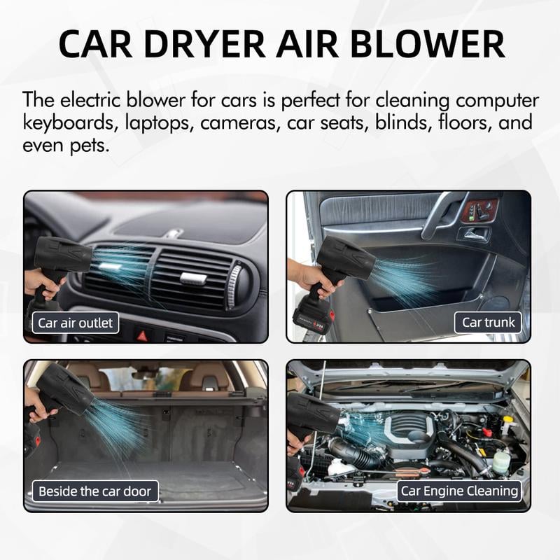 š„LAST DAY SALE 49% OFF-Turbo Jet Blower, Cordless Turbo Super Power Air Duster