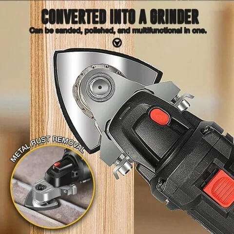 š„ššAngle Grinder Converter Set, Angle Grinder Converter Universal Head Adapter, Carbon Steel Angle Grinder to Multi-Tool Converterš„š„