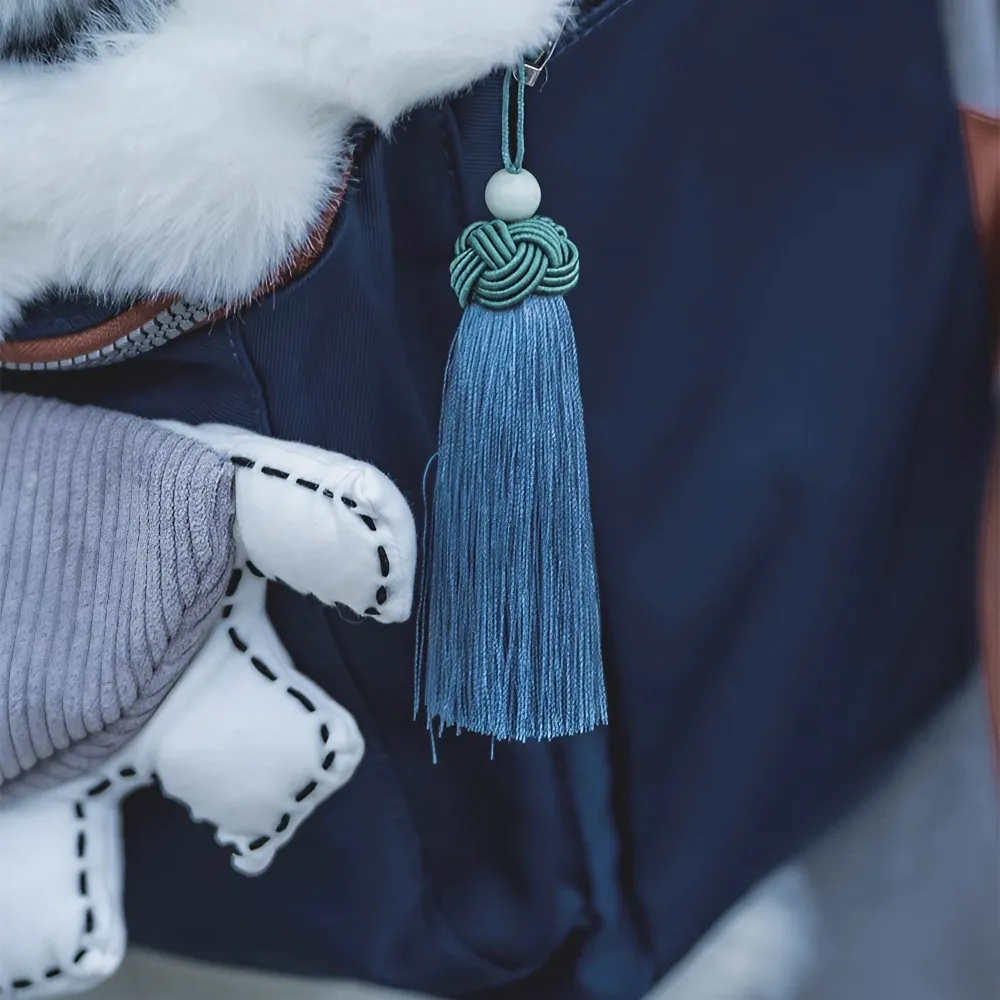 Lion Roar Blue Polyester Cute Backpack Casual Unique And Versatile
