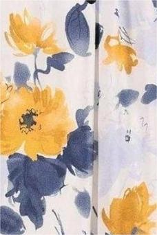 Half Sleeve V Neck Floral Printed Tunic Tops