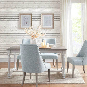 3D Coffee Brown Whitewash Brick Wall Panels Peel and Stick -Large Size