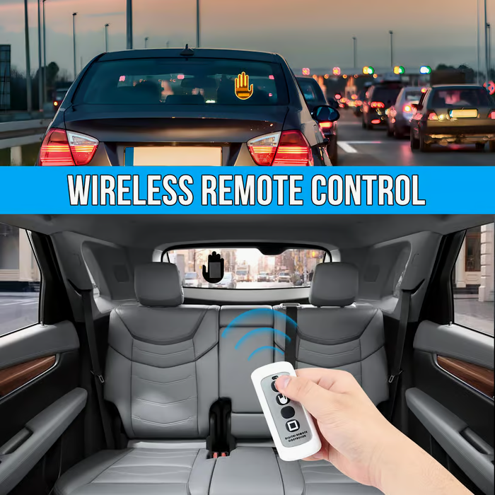 Finger Car Light with Remote