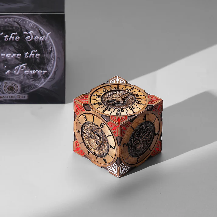 Dragon Dual-Spin 7-in-1 DND Metal Dice