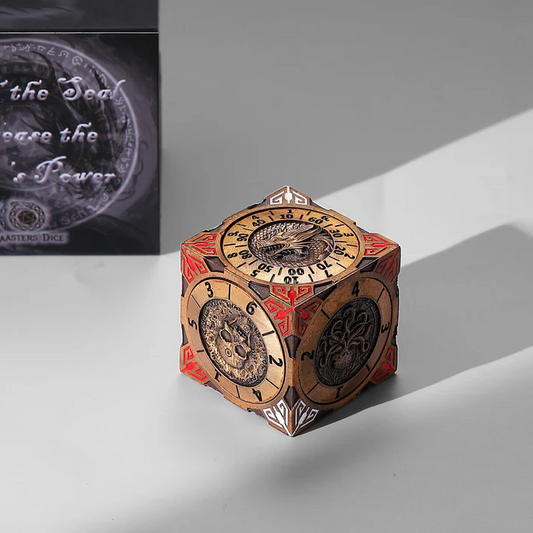 Dragon Dual-Spin 7-in-1 DND Metal Dice