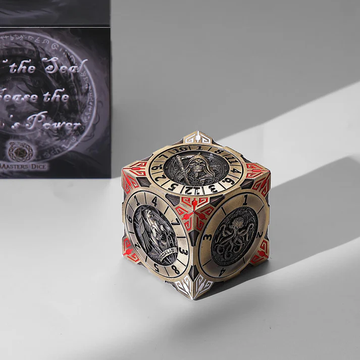 Dragon Dual-Spin 7-in-1 DND Metal Dice