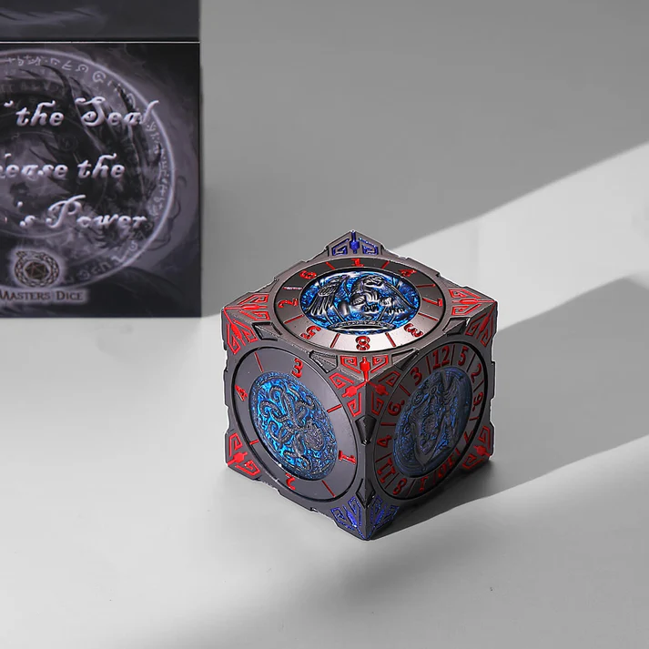 Dragon Dual-Spin 7-in-1 DND Metal Dice
