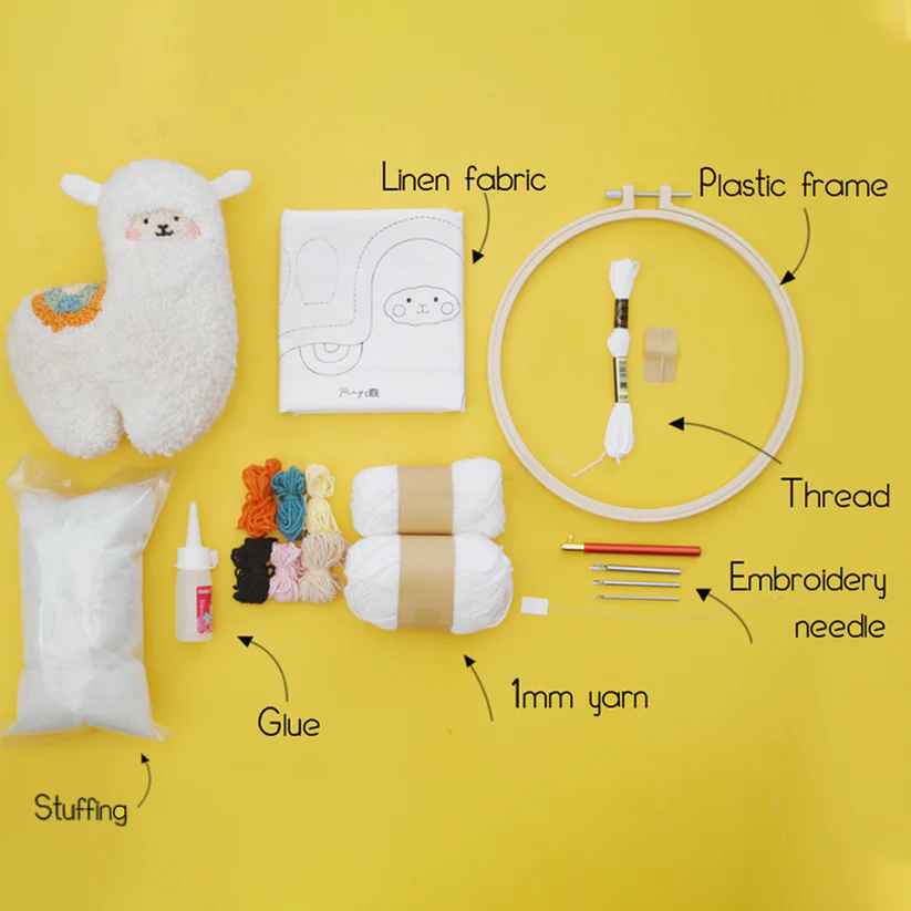 Neko The Cat Plush Toy Punch Needle Kit