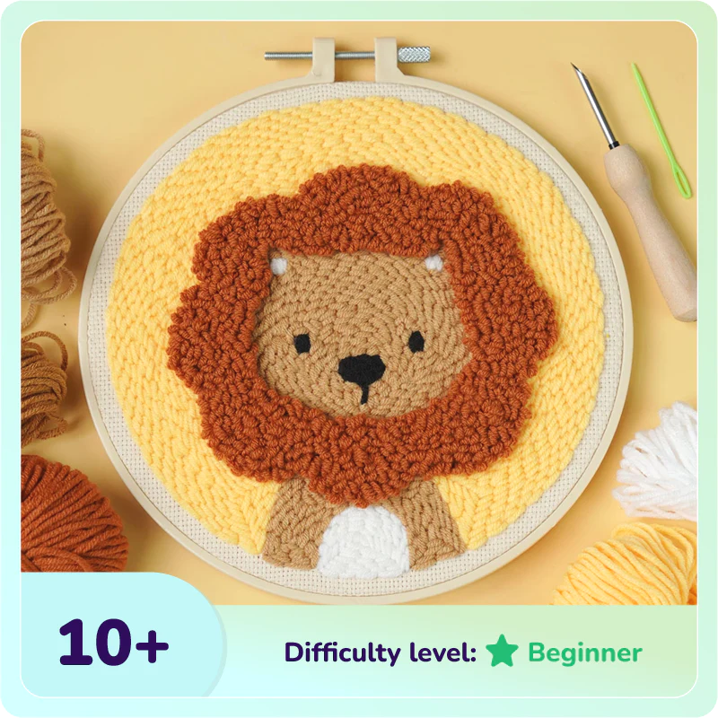 Neko The Cat Plush Toy Punch Needle Kit