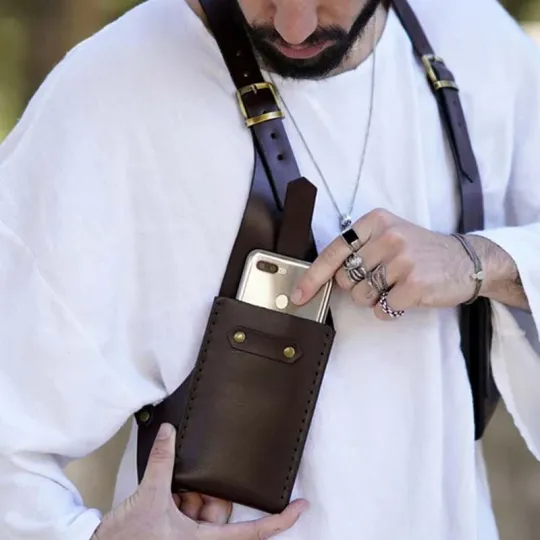 Leather Cigar case, Leather Cigar accessories, Leather Cigar Holder