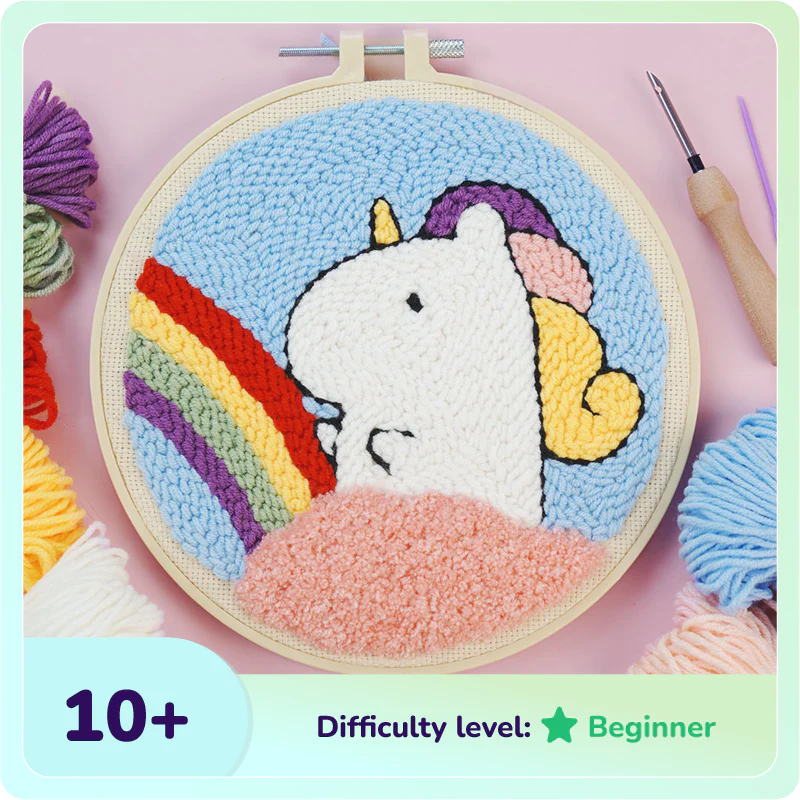 Neko The Cat Plush Toy Punch Needle Kit