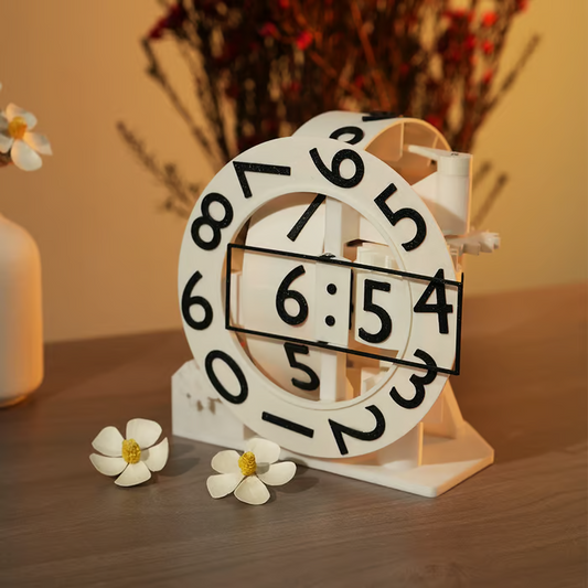 🕰️ 3D Printed Three-Axis Electric Clock