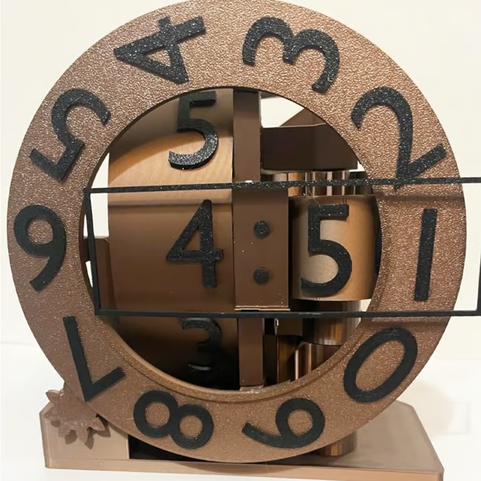 🕰️ 3D Printed Three-Axis Electric Clock