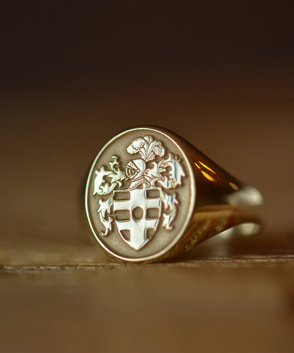 Personalized Family Crest Ring