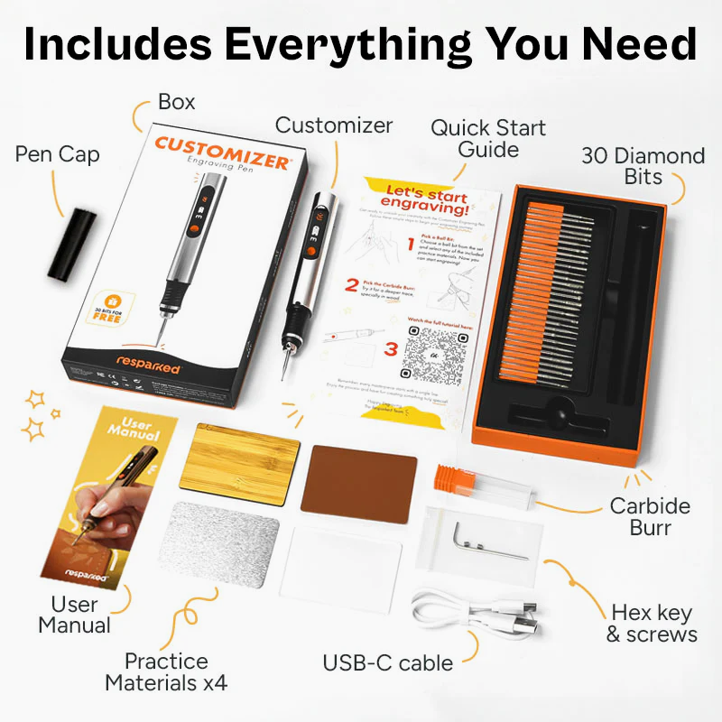 Get Hooked With The Original Customizer Engraving Pen