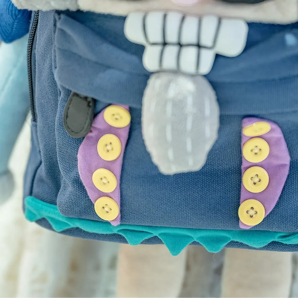 Cute Nutcracker Soldier Canvas Backpack Casual And Personalized Style - Handmade