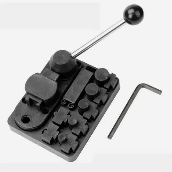 Metal wire bending stand with adjustable molds