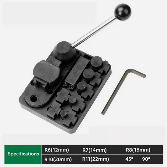 Metal wire bending stand with adjustable molds